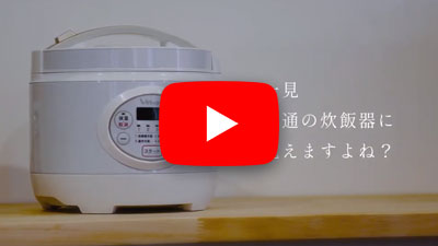 ビアレグレ　糖質カット炊飯器　VI-RCL3A-WT　2019年式